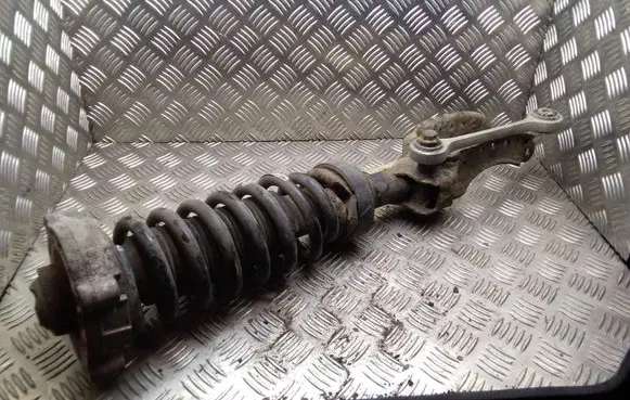 Volkswagen Touareg I Front shock absorber with coil spring 7L6412022M