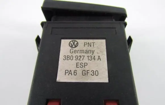 Volkswagen PASSAT B5 ESP (stability program) switch 3B0927134A