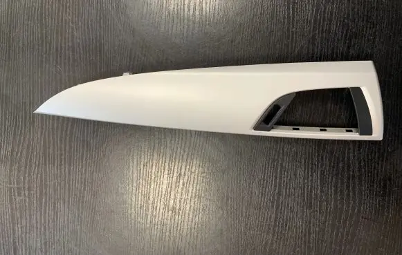 Dashboard air vent grill cover trim