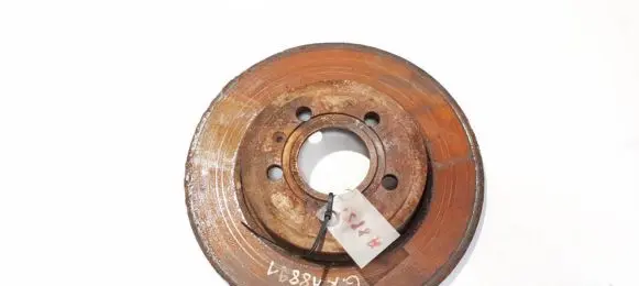 Audi A4 S4 B7 8E 8H Rear brake disc neventiliuojamas