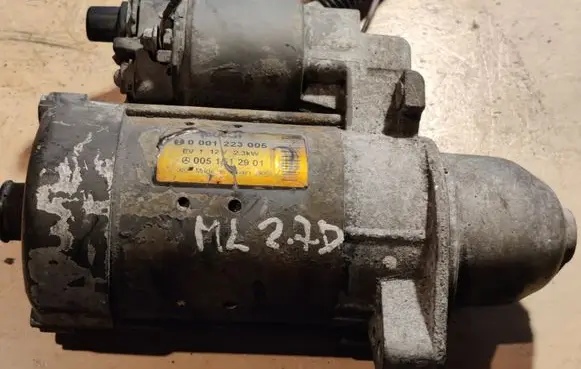 Mercedes-Benz ML W163 Starter motor 0001223005 0051512901