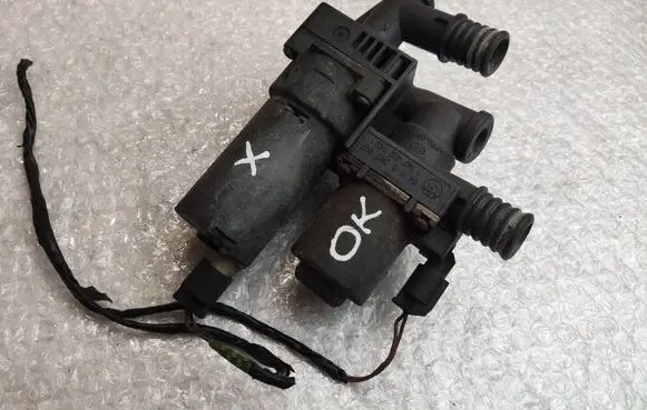 Coolant heater control valve