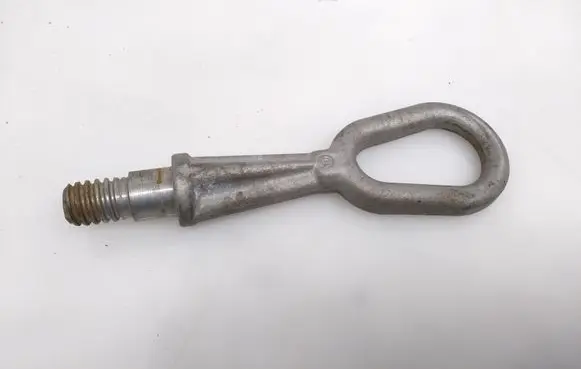 Towing hook eye