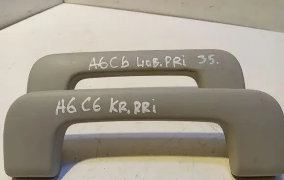 Audi A6 S6 C6 4F Front interior roof grab handle 8P0857607C