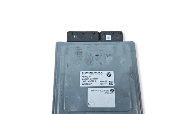 BMW 5 E60 E61 Engine control unit/module 7580279 7580542 5WK93637