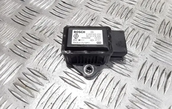 Renault Megane II ESP acceleration yaw rate sensor 0265005259 8200074266