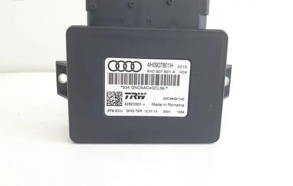Audi A6 S6 C7 4G Hand brake control module 4H0907801H 4H0907801A