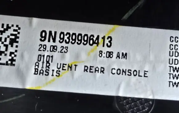 BMW X5 G05 Other center console (tunnel) element 9399964