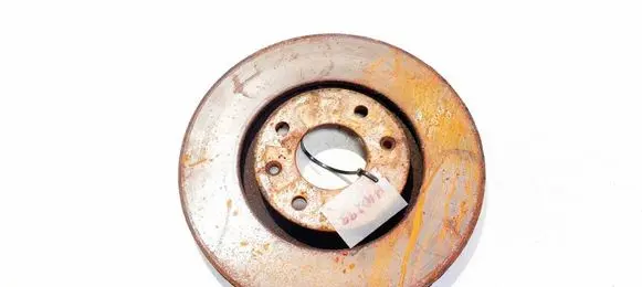 Peugeot 207 Front brake disc ventiliuojamas