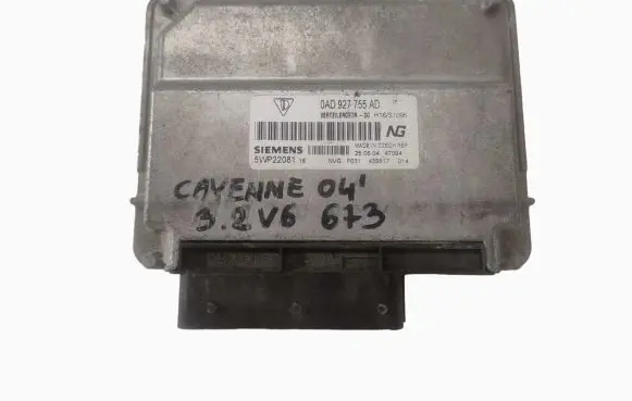Porsche Cayenne (9PA) Other control units/modules 0AD927755AD