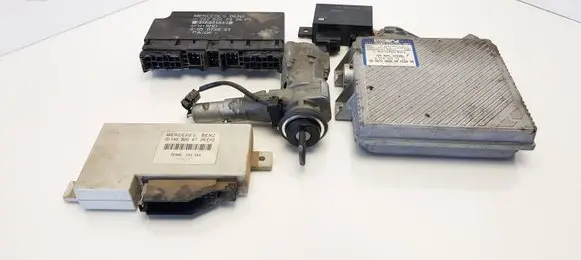 Mercedes-Benz C W202 Engine ECU kit and lock set A0165457632 04010009B 1408206726