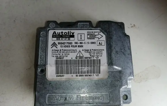 Citroen C4 Grand Picasso Airbag control unit/module 9664217980