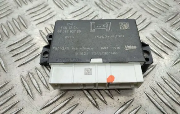 Peugeot 2008 II Parking PDC control unit/module 9838793780