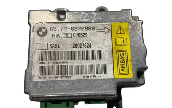 BMW 7 E65 E66 Airbag control unit/module 6970886 28027624 65776970886