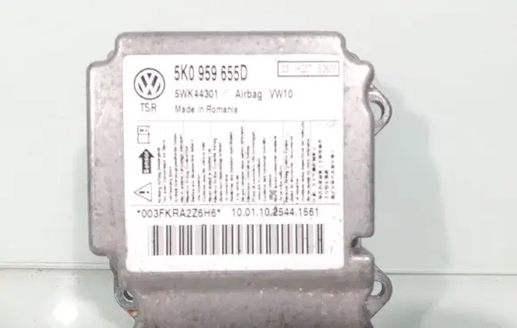 Volkswagen Golf VI Airbag control unit/module 5K0959655D