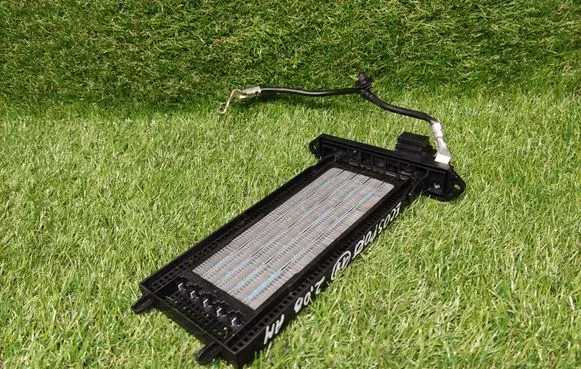 Electric cabin heater radiator