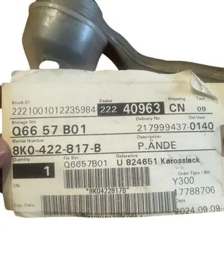 Audi A4 S4 B8 8K Steering tie rod end 8K0422817B