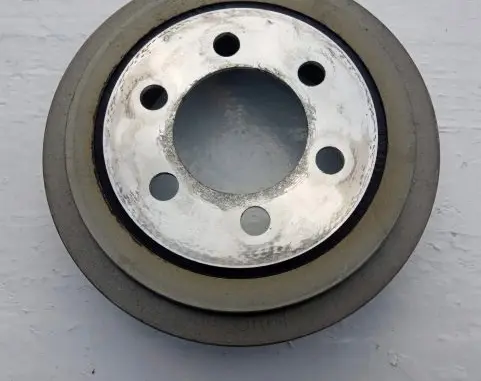 Jaguar XJ X351 Crankshaft pulley E103116A