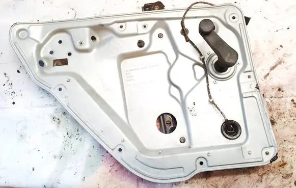 Skoda Fabia Mk1 (6Y) Sliding door window regulator with motor 6y0839751c 0303374948