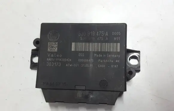 Skoda Octavia Mk2 (1Z) Parking PDC control unit/module 5J0919475AXXX 5J0919475A