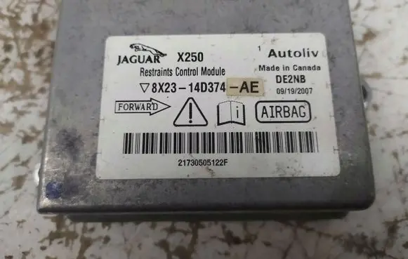 Jaguar XF X250 Airbag control unit/module 8X23-14D374-AE