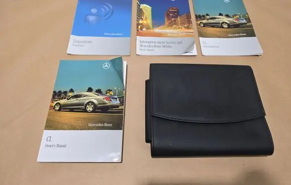 Mercedes-Benz CL C216 User manual 