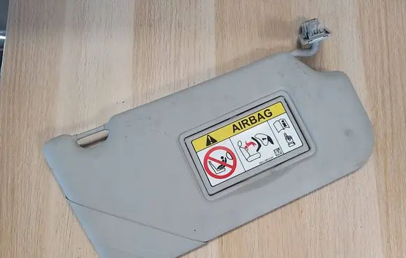 Ford Fiesta Sun visor