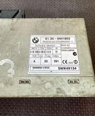 BMW 7 E65 E66 Comfort/convenience module 6941803
