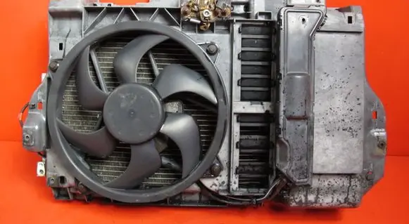Peugeot 407 Radiator set 