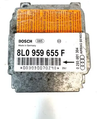 Audi A3 S3 8L Airbag control unit/module 8L0959655F 0285001304