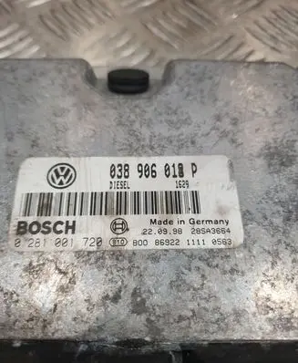 Volkswagen PASSAT B5 Engine control unit/module 038906018P 0281001720 28SA3664
