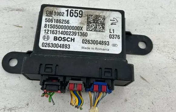 Opel Zafira C Parking PDC control unit/module 39021659 0263004893 506186256