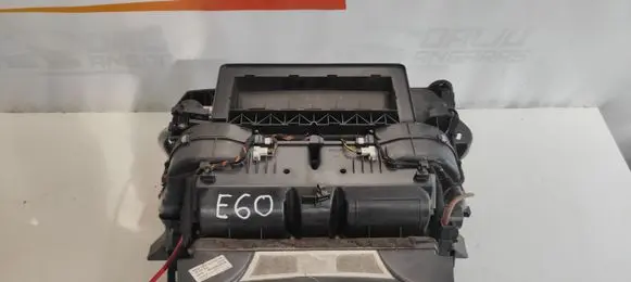 Interior heater climate box assembly