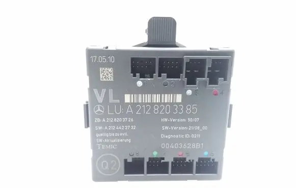 Mercedes-Benz E W212 Door control unit/module A2128203385 A2128203726 A2124422732