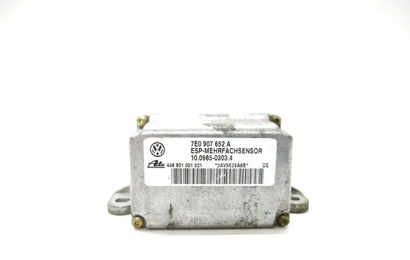 Volkswagen Touareg I ESP acceleration yaw rate sensor 7E0907652A 10098503034