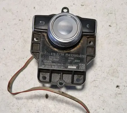 Mercedes-Benz C W204 Multifunctional control switch/knob A2048700779 A2049020501 A2048701179