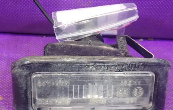 Fiat Doblo Number plate light 