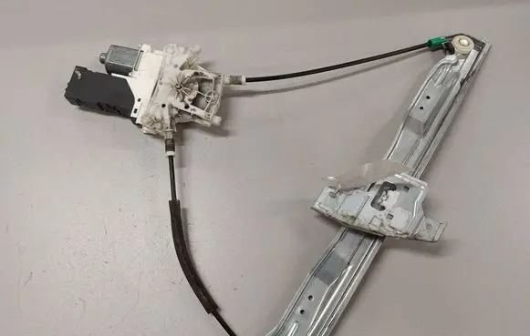 Peugeot 407 Front door window regulator with motor 9644893580 0130822200