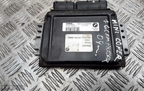 Mini Cooper Hatch Hardtop Engine control unit/module 754793612147542310