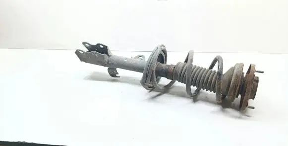Front shock absorber with coil spring