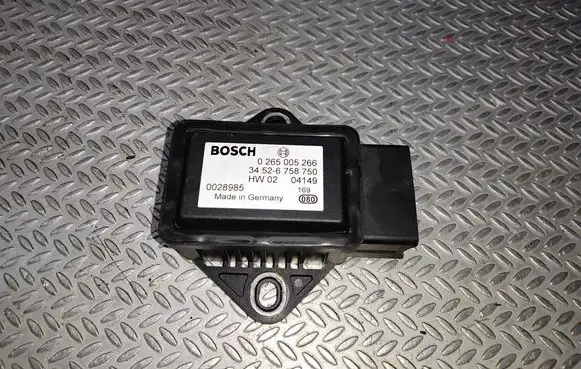 BMW 5 E60 E61 ESP acceleration yaw rate sensor 0265005266 34526758750