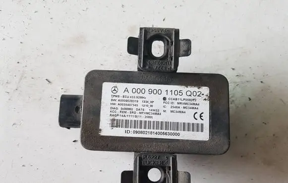 Mercedes-Benz C W205 Tire pressure control unit A0009001105IAUTOPI A0009001105