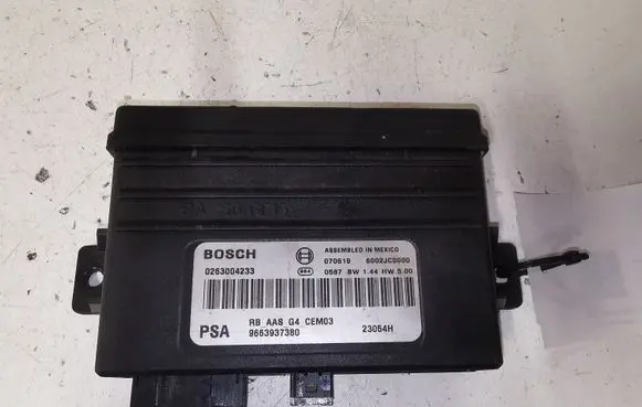 Citroen C4 Grand Picasso Parking PDC control unit/module 9663937380 0263004233 6002JC0000