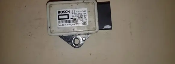 Peugeot 407 ESP acceleration yaw rate sensor 0265005714 9663187680