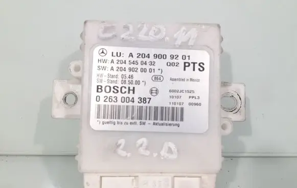 Mercedes-Benz C W204 Parking PDC control unit/module A2049009201