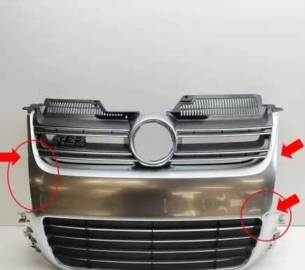Volkswagen Golf V Front grill 1K0853653D 1K0853655