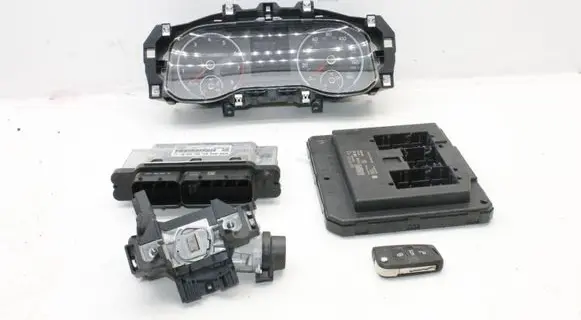 Volkswagen Polo VI Engine ECU kit and lock set 