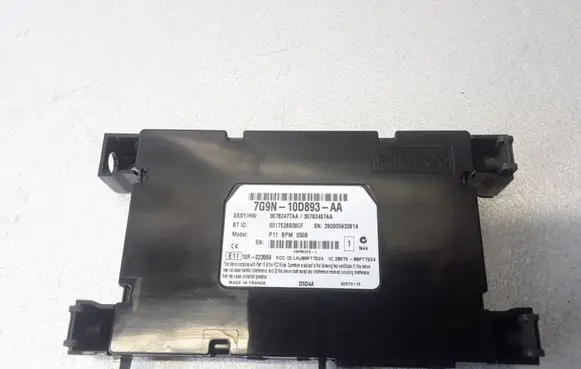 Volvo S80 Bluetooth control unit module 7G9N10D893AA 30782477AA 30782487AA