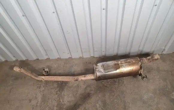 Renault Trafic III (X82) Muffler/silencer 93868326 203002407R