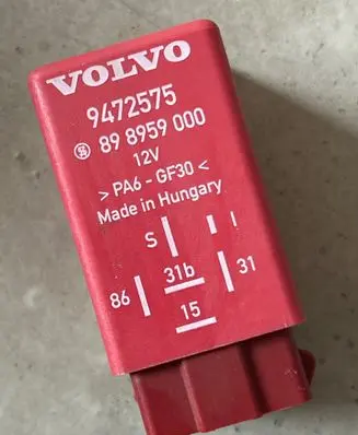 Volvo S40, V40 Other relay 9472575 898959000